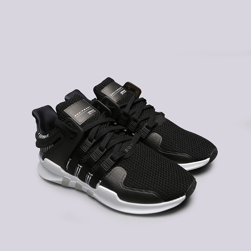 мужские черные кроссовки adidas EQT Support ADV BY9585 - цена, описание, фото 2